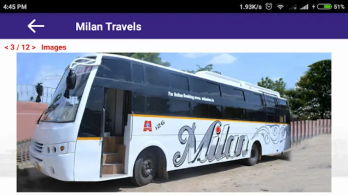 Milan Travels android App screenshot 5